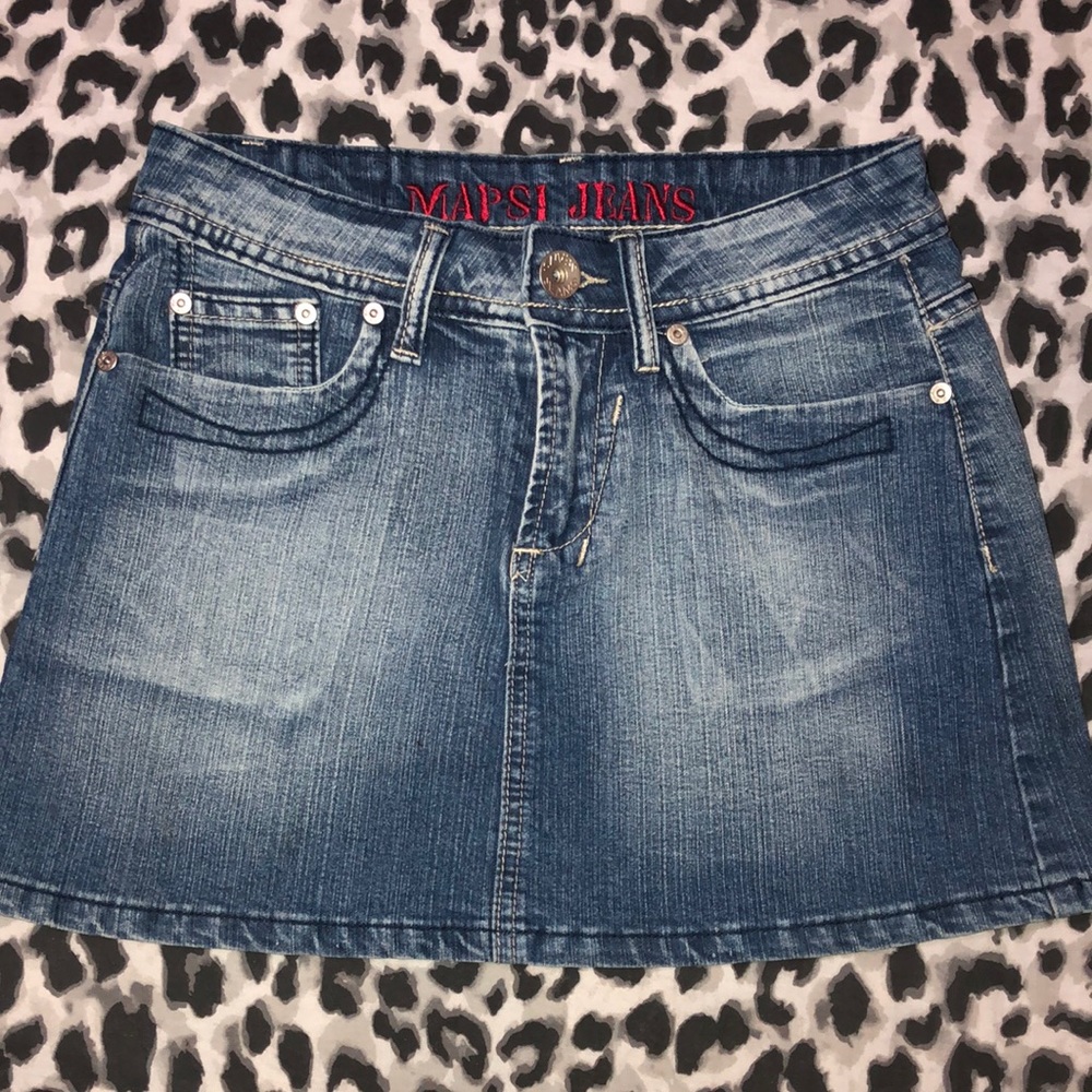 Vintage Y2k Jean Skirt